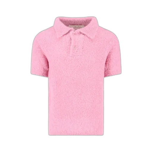 Erl Knitted Polo Shirt
