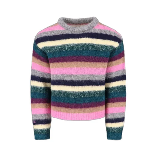 Erl Striped Crewneck Knit Jumper