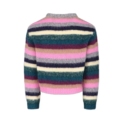 Erl Striped Crewneck Knit Jumper