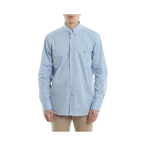 Etro Logo Embroidered Buttoned Shirt
