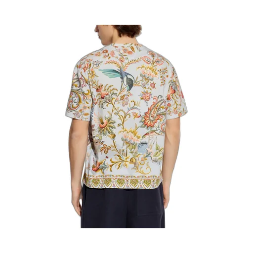 Etro Patterned Crewneck T-Shirt