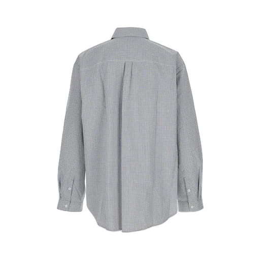 Erl Check Motif Logo Shirt