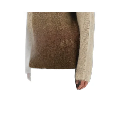 Erl Rainbow Gradient-Effect Brushed Effect Jumper