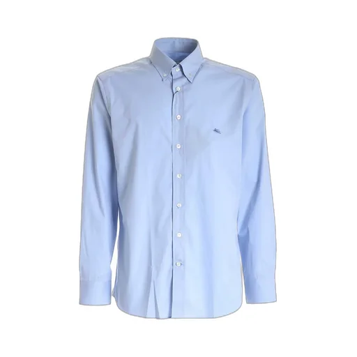 Etro Logo Embroidered Buttoned Shirt