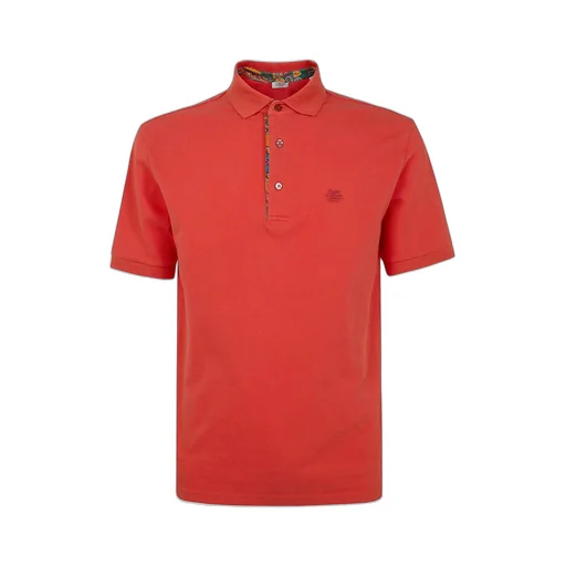 Etro Pegaso Embroidered Polo Shirt