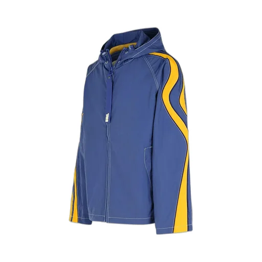 Erl Contrast Stitch Hooded Jacket