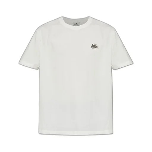 Etro Pegaso Printed Crewneck T-Shirt