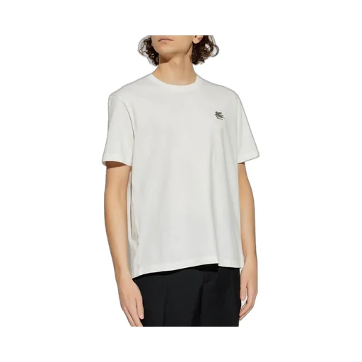 Etro Pegaso Printed Crewneck T-Shirt
