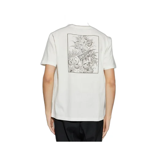 Etro Pegaso Printed Crewneck T-Shirt