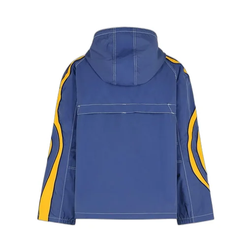 Erl Contrast Stitch Hooded Jacket