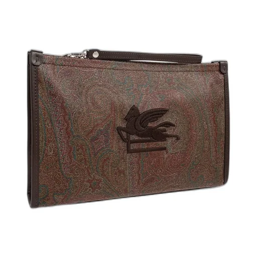 Etro Arnica Zip-Up Large Hand Bag