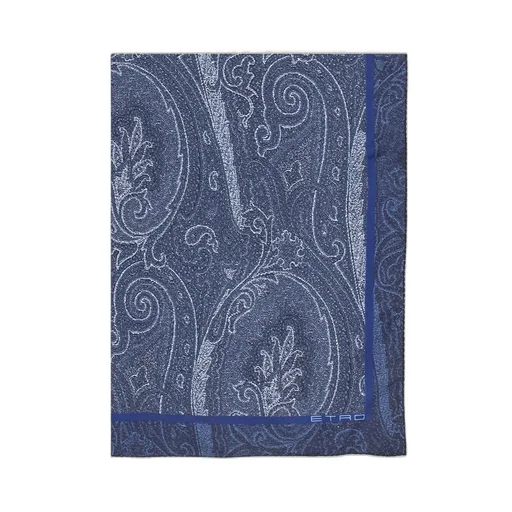 Etro Paisley-Printed Finished Edge Scarf