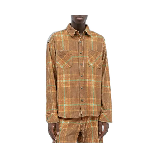 Erl Checked Buttoned Shirt
