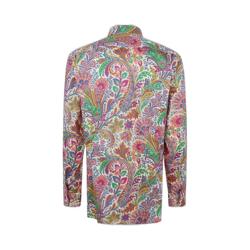 Etro Paisley Printed Long-Sleeved Shirt