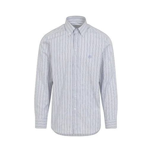 Etro Roma Long-Sleeved Striped Shirt