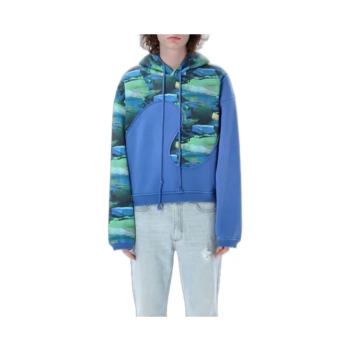 Erl Abstract Printed Drawstring Hoodie