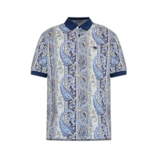 Etro Paisley Motif Short-Sleeved Polo Shirt