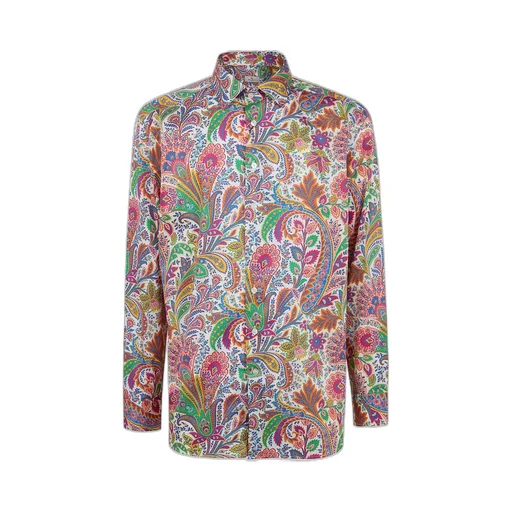 Etro Paisley Printed Long-Sleeved Shirt