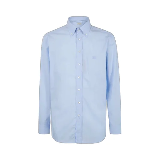 Etro Pegaso Embroidered Button-Down Shirt