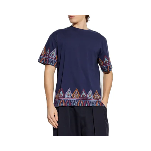 Etro Patterned Crewneck T-Shirt