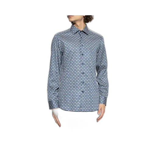 Etro Pattern-Printed Long-Sleeved Shirt