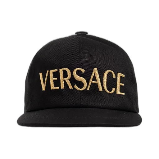 Versace Kids Logo Embroidered Baseball Cap