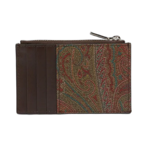Etro Arnica Zip Card Holder