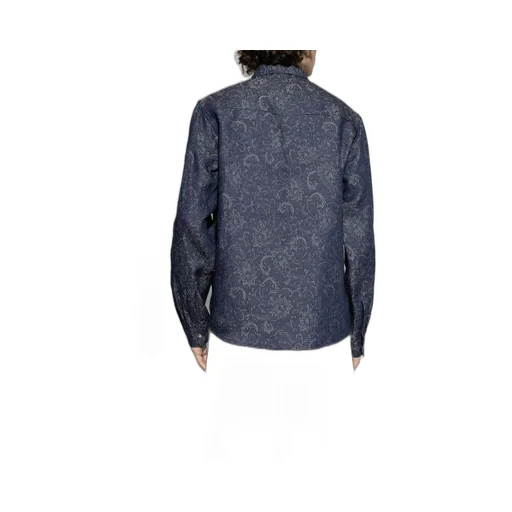 Etro Button-Up Denim Shirt
