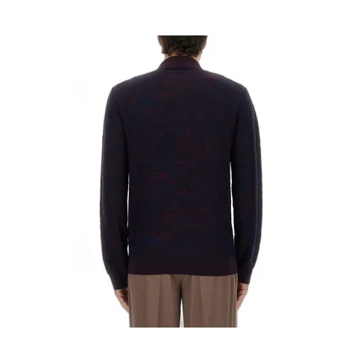 Etro Long-Sleeved Polo Shirt