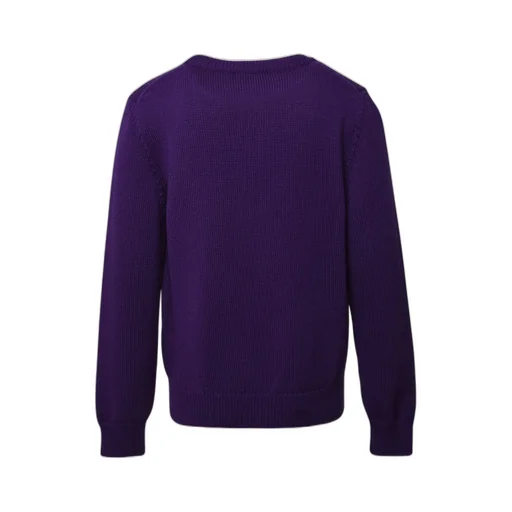 Versace Kids Medusa Head Motif Embroidered Crewneck Jumper