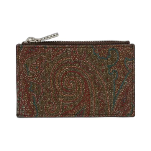 Etro Arnica Zip Card Holder