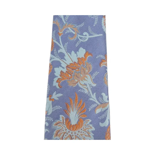 Etro Floral Motif Jacquard Tie