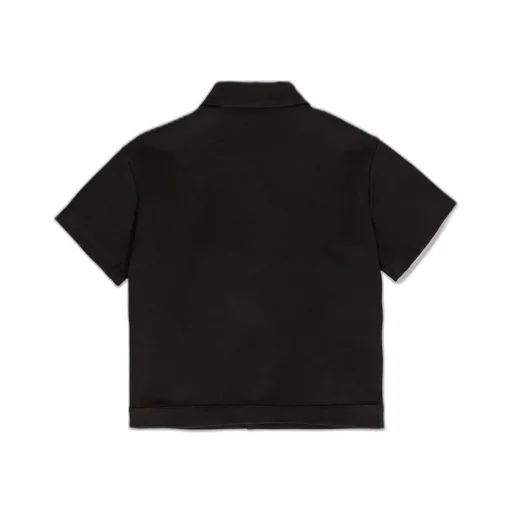 Versace Kids Barocco Printed Straight Hem Shirt