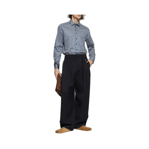 Etro Pattern-Printed Long-Sleeved Shirt
