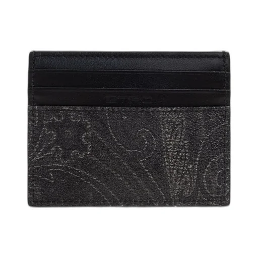 Etro Logo Embossed Wallet