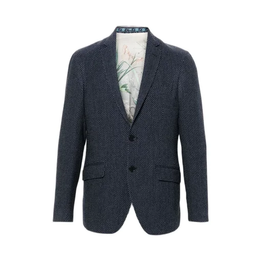Etro Single-Breasted Long-Sleeved Blazer