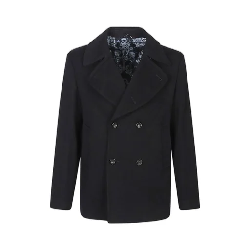 Etro Jacquard Peacoat