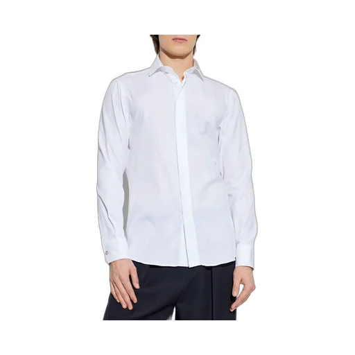 Etro Pattern-Jacquard Long-Sleeved Shirt