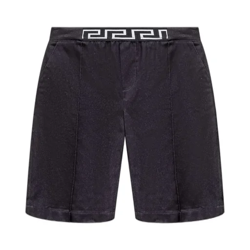 Versace Kids Greca-Waistband Shorts