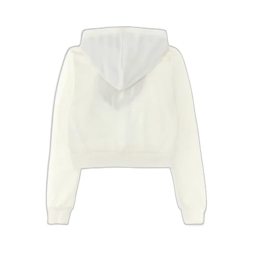 Versace Kids Heart-Shaped Logo Printed Hoodie