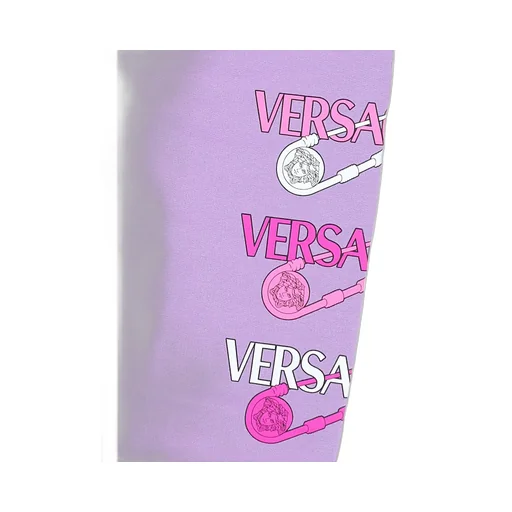 Versace Kids Logo Pin Printed Sweatpants