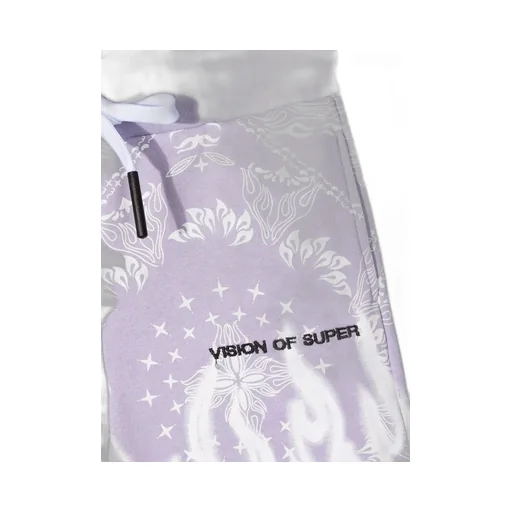 Vision Of Super Kids Bandana Print Shorts