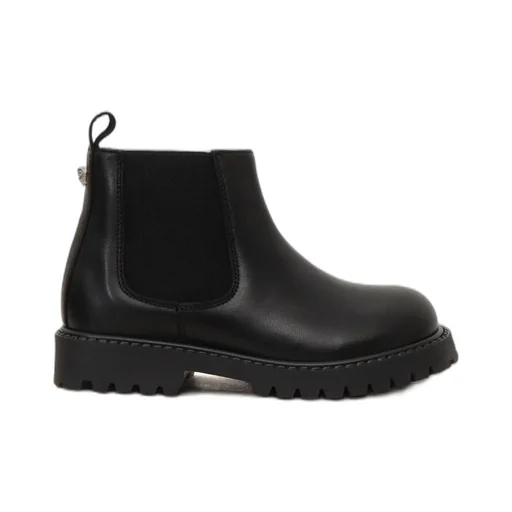 Versace Kids Medusa Head-Plaque Chelsea Ankle Boots