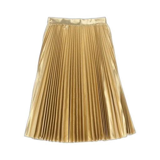 Versace Kids Medusa '95 High Waist Pleated Skirt