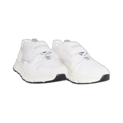 Versace Kids Logo Printed Sneakers