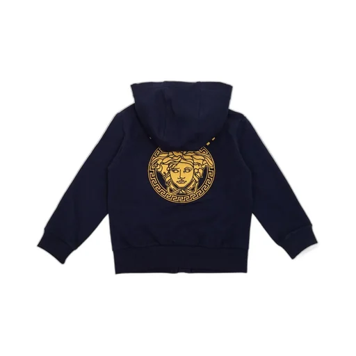 Versace Kids Zip-Up Long-Sleeved Hoodie