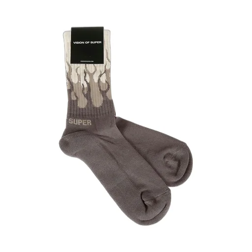 Vision Of Super Kids Double Flames Socks