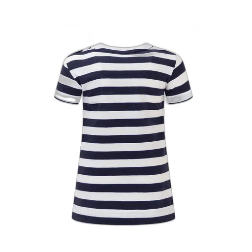 Versace Kids Logo Printed Striped T-Shirt Dress