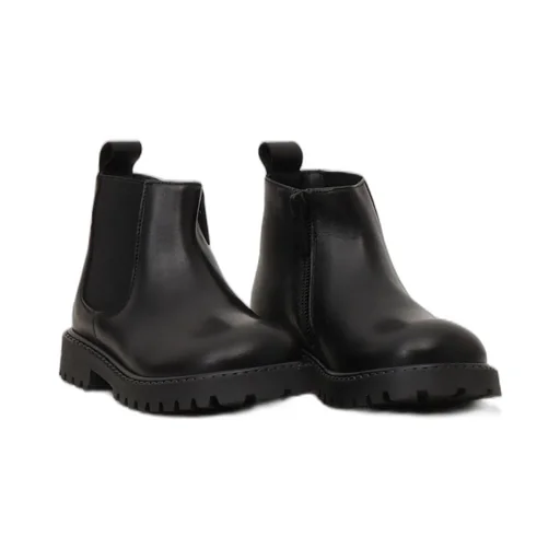Versace Kids Medusa Head-Plaque Chelsea Ankle Boots