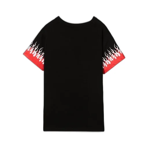 Vision Of Super Kids Tee With Dual Flames